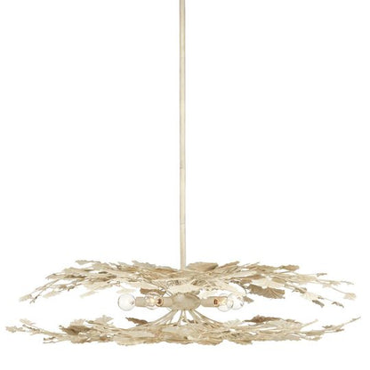 Maidenhair 40 Inch 5 Light Semi Flush Mount by Currey and Company