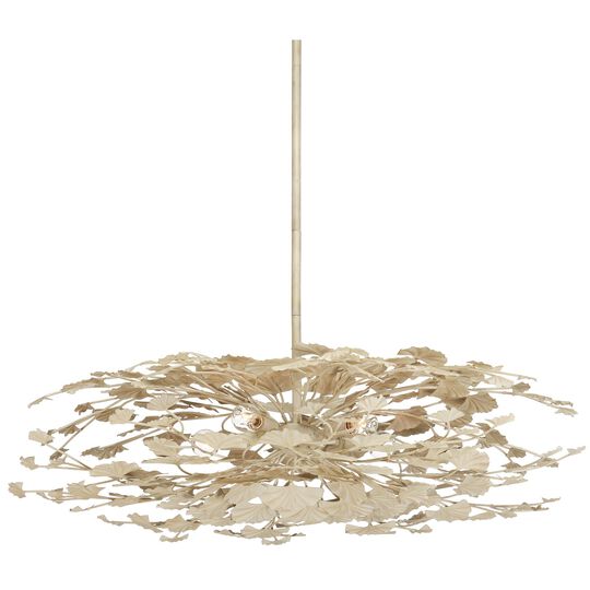 Maidenhair 40 Inch 5 Light Semi Flush Mount by Currey and Company