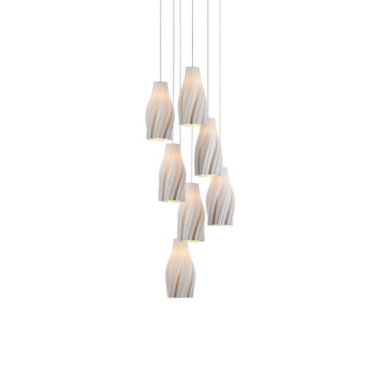 Posh 13 Inch Multi Light Pendant by Currey and Company