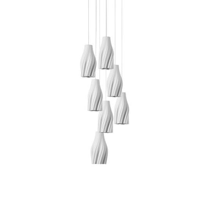 Posh 13 Inch Multi Light Pendant by Currey and Company