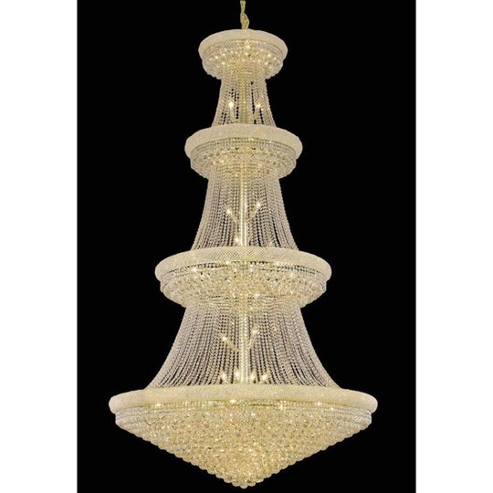 Primo 54 Inch Large Pendant by Elegant Lighting