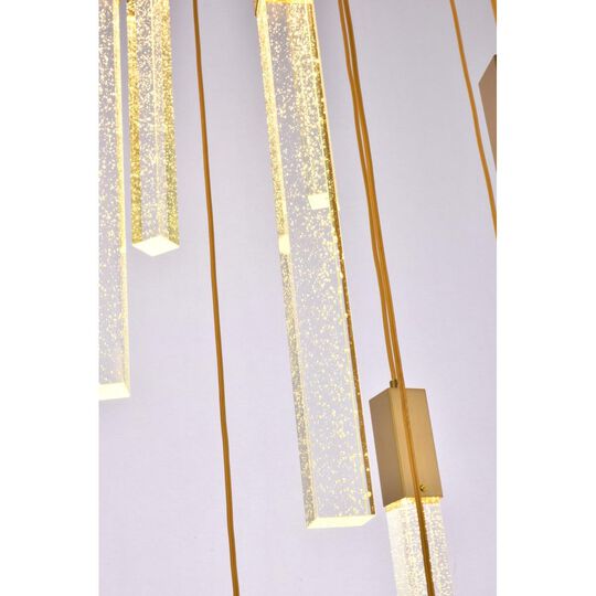 Weston 42 Inch 36 Light LED Multi Light Pendant by Elegant Lighting