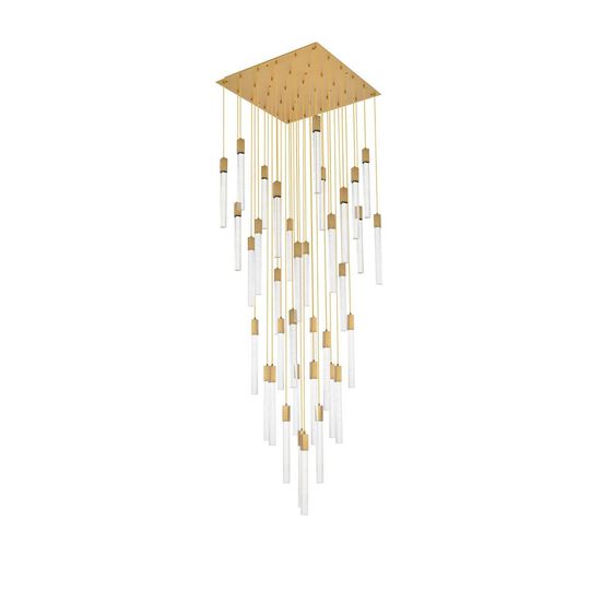 Weston 42 Inch 36 Light LED Multi Light Pendant by Elegant Lighting