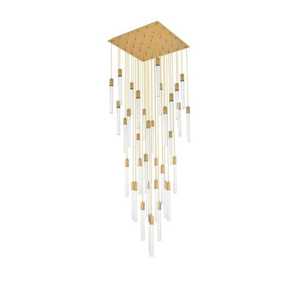 Weston 42 Inch 36 Light LED Multi Light Pendant by Elegant Lighting