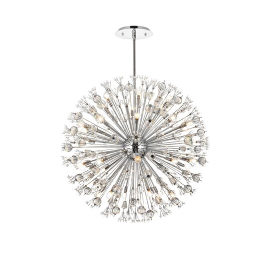 Vera 44 Inch Large Pendant by Elegant Lighting
