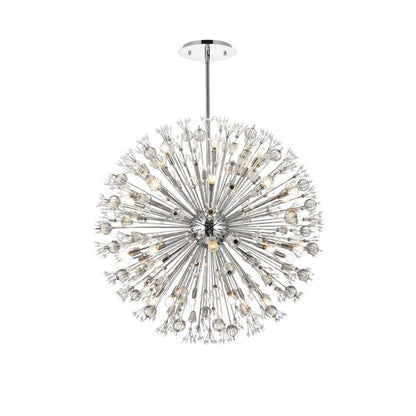 Vera 44 Inch Large Pendant by Elegant Lighting