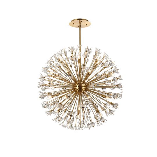 Vera 44 Inch Large Pendant by Elegant Lighting