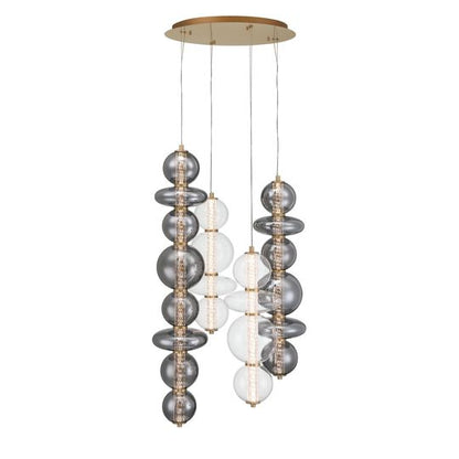 Atomo 30 Inch 4 Light Multi Light Pendant by Eurofase Lighting