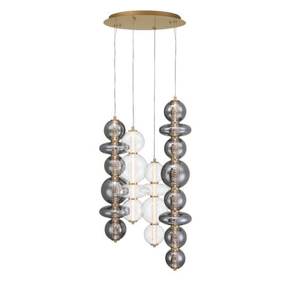 Atomo 30 Inch 4 Light Multi Light Pendant by Eurofase Lighting