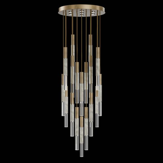 Antonia 31 Inch 18 Light Multi Light Pendant by Fine Art Handcrafted Lighting