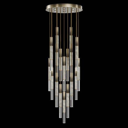 Antonia 31 Inch 18 Light Multi Light Pendant by Fine Art Handcrafted Lighting