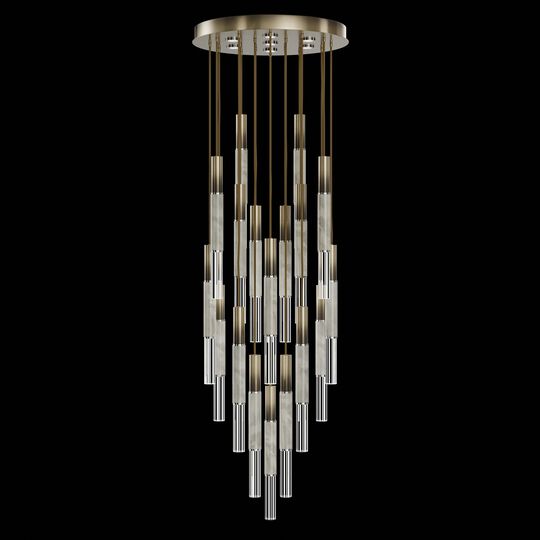 Antonia 31 Inch 18 Light Multi Light Pendant by Fine Art Handcrafted Lighting