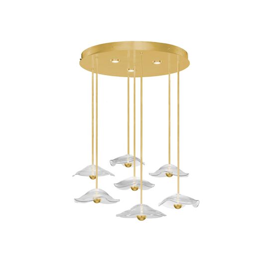 Barclay Butera Embark 43 Inch Multi Light Pendant by Fine Art Handcrafted Lighting