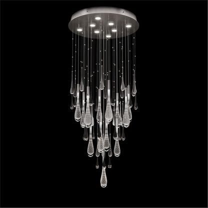 Rain 32 Inch Multi Light Pendant by Fine Art Handcrafted Lighting