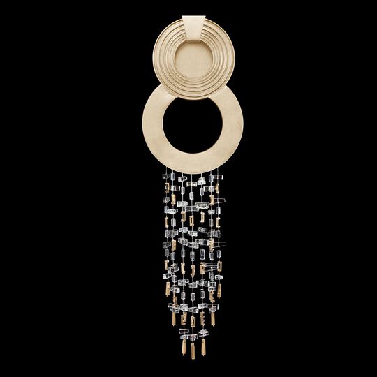 Capri 36 Inch 2 Light Wall Sconce by Fine Art Handcrafted Lighting