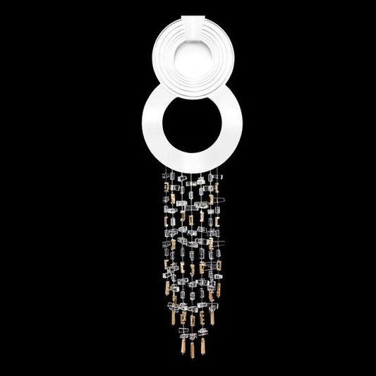 Capri 36 Inch 2 Light Wall Sconce by Fine Art Handcrafted Lighting