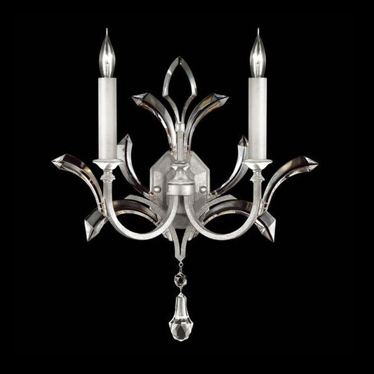 Beveled Arcs 18 Inch Wall Sconce by Fine Art Handcrafted Lighting