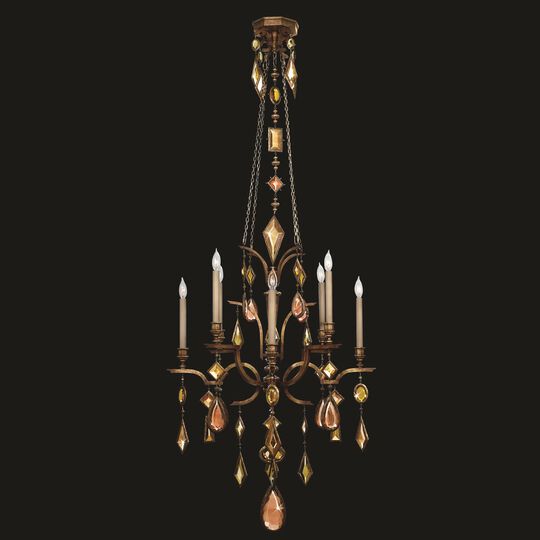 Encased Gems Chandelier by Fine Art Handcrafted Lighting