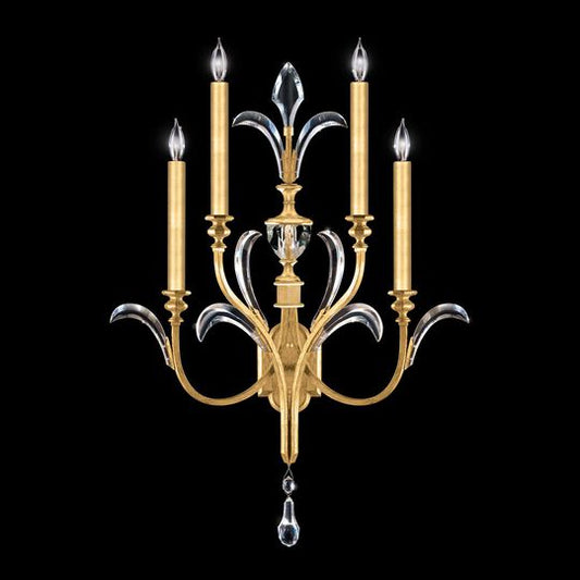 Beveled Arcs 26 Inch Wall Sconce by Fine Art Handcrafted Lighting