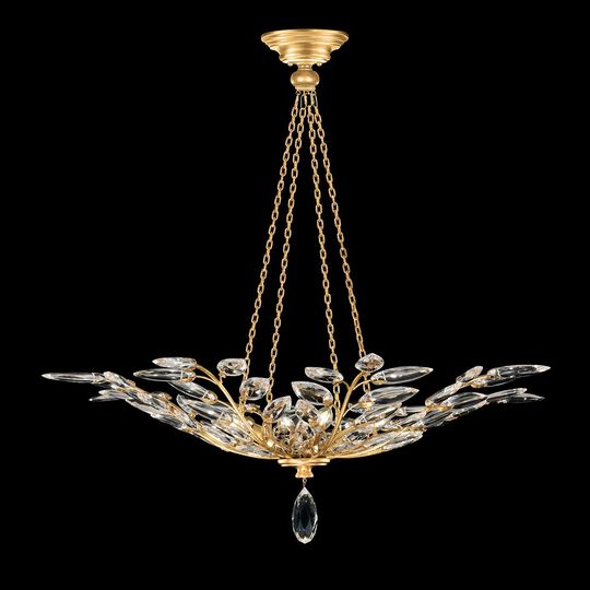 Crystal Laurel 35 Inch Pendant Light by Fine Art Handcrafted Lighting
