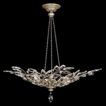 Crystal Laurel 47 Inch Pendant Light by Fine Art Handcrafted Lighting
