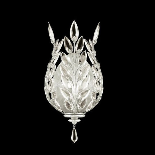 Crystal Laurel Wall Sconce by Fine Art Handcrafted Lighting