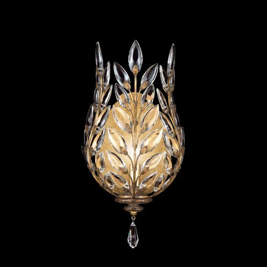 Crystal Laurel Wall Sconce by Fine Art Handcrafted Lighting