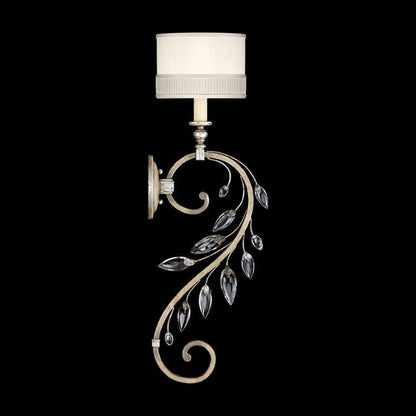 Crystal Laurel Wall Sconce by Fine Art Handcrafted Lighting