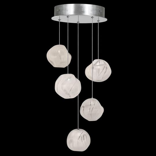 Vesta 12 Inch 5 Light Multi Light Pendant by Fine Art Handcrafted Lighting