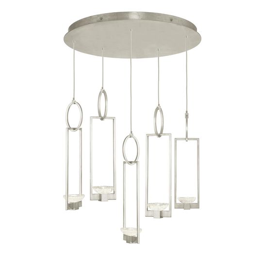 Alex Woogmaster Delphi 26 Inch 5 Light LED Multi Light Pendant by Fine Art Handcrafted Lighting