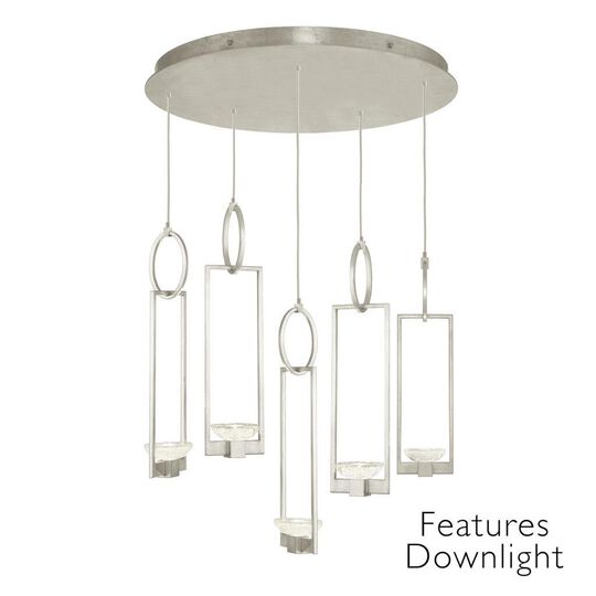 Alex Woogmaster Delphi 26 Inch 10 Light LED Multi Light Pendant by Fine Art Handcrafted Lighting