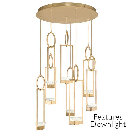 Alex Woogmaster Delphi 34 Inch 16 Light Multi Light Pendant by Fine Art Handcrafted Lighting