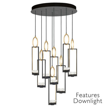 Alex Woogmaster Delphi 34 Inch 16 Light Multi Light Pendant by Fine Art Handcrafted Lighting