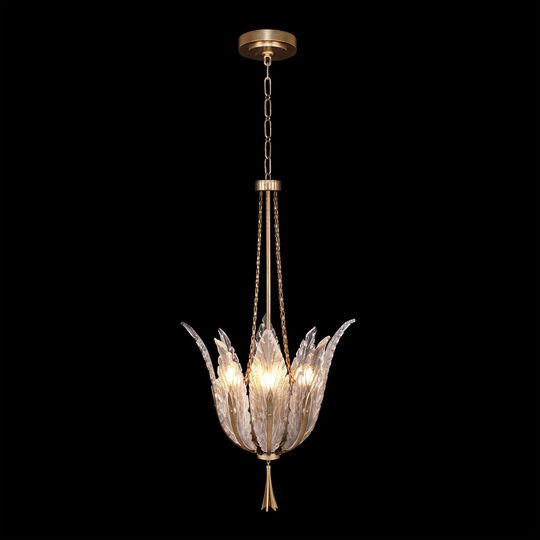 Fahl Plume Large Pendant by Fine Art Handcrafted Lighting