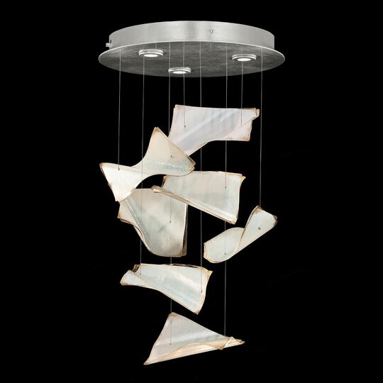 Elevate 23 Inch 3 Light Multi Light Pendant by Fine Art Handcrafted Lighting