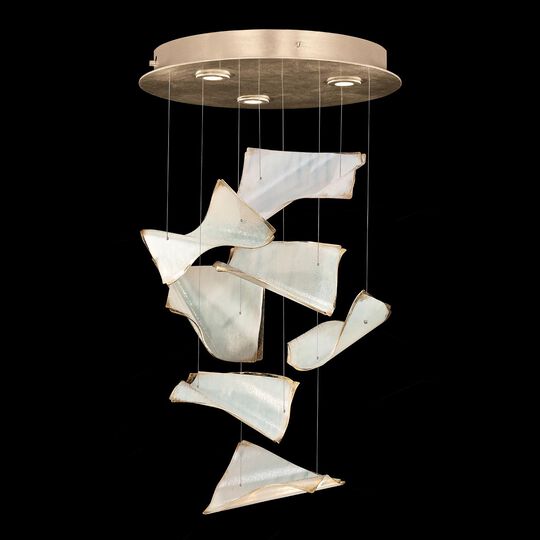 Elevate 23 Inch 3 Light Multi Light Pendant by Fine Art Handcrafted Lighting