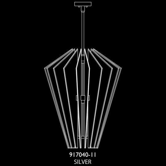 Alex Woogmaster Newton Large Pendant by Fine Art Handcrafted Lighting