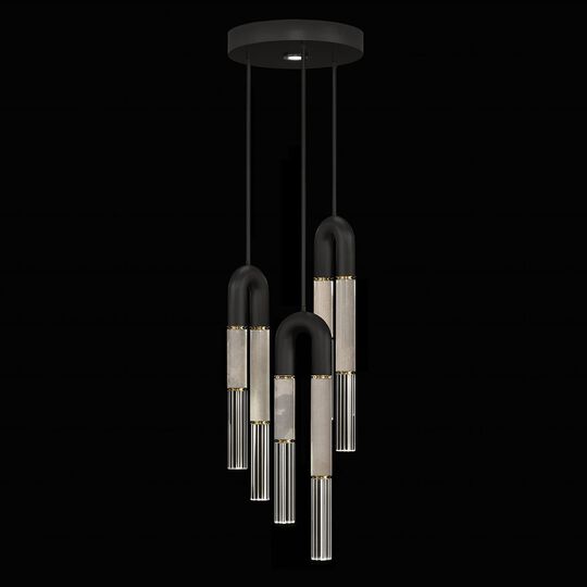 Antonia Multi Light Pendant by Fine Art Handcrafted Lighting