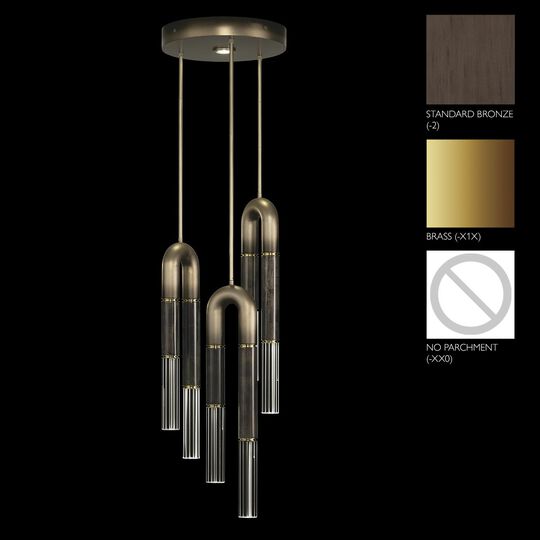 Antonia Multi Light Pendant by Fine Art Handcrafted Lighting