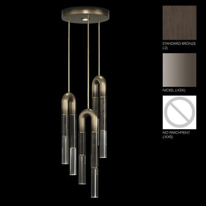 Antonia Multi Light Pendant by Fine Art Handcrafted Lighting