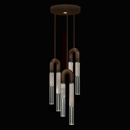 Antonia Multi Light Pendant by Fine Art Handcrafted Lighting