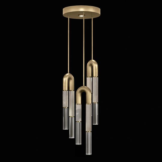 Antonia Multi Light Pendant by Fine Art Handcrafted Lighting