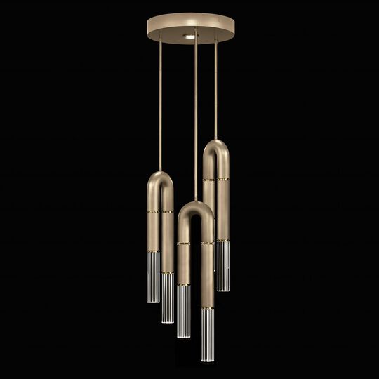 Antonia Multi Light Pendant by Fine Art Handcrafted Lighting