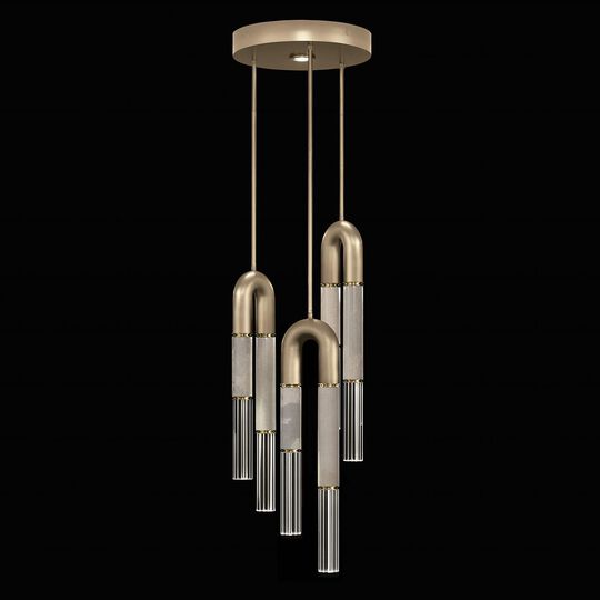 Antonia Multi Light Pendant by Fine Art Handcrafted Lighting