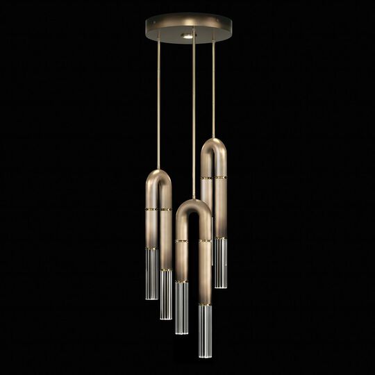 Antonia Multi Light Pendant by Fine Art Handcrafted Lighting
