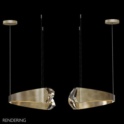 Strata Large Pendant by Fine Art Handcrafted Lighting