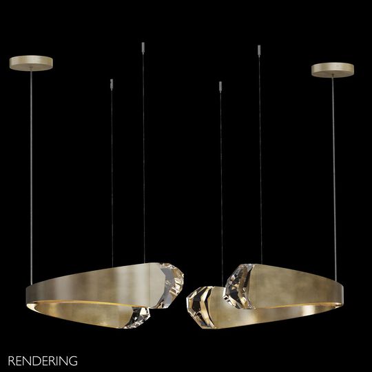 Strata Large Pendant by Fine Art Handcrafted Lighting