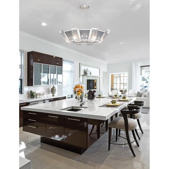 Crownstone 38 Inch Large Pendant by Fine Art Handcrafted Lighting