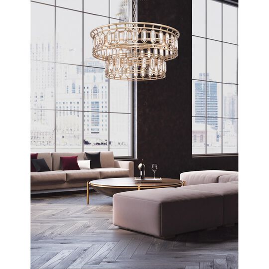 Westminster 42 Inch Pendant Light by Fine Art Handcrafted Lighting