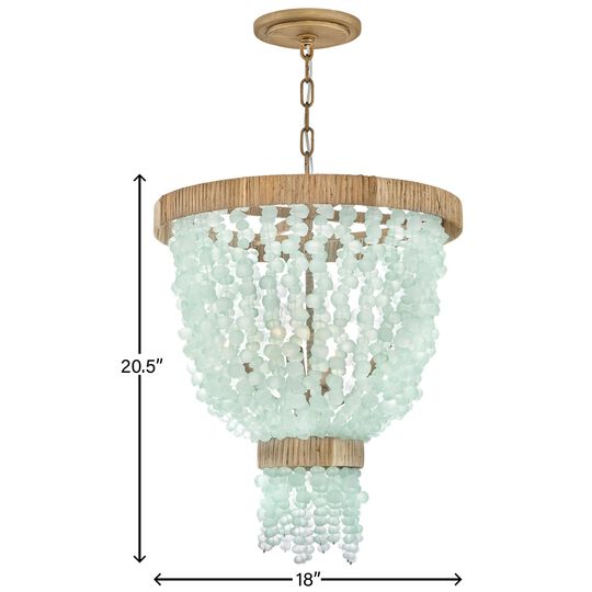 Dune 18 Inch LED Large Pendant by Fredrick Ramond